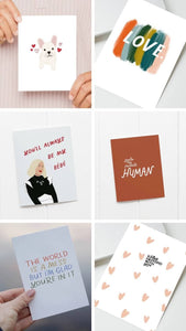 Say it with a card..