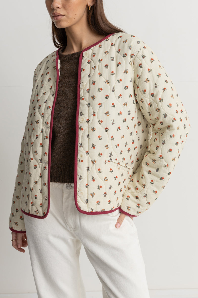 Harlow Floral Quilted Jacket