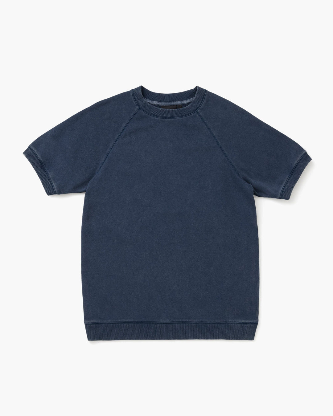 Recycled Fleece Raglan Sweatshirt- Blue Nights