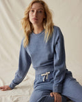 April Sweatshirt- Vintage Indigo