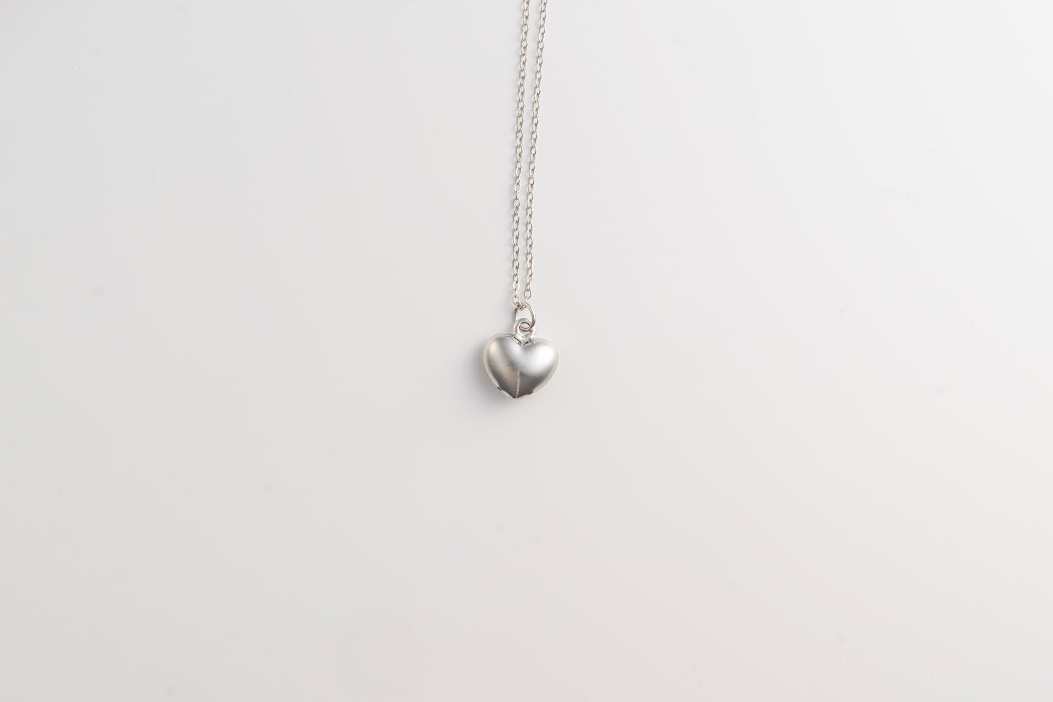 Little Heart Necklace- Silver