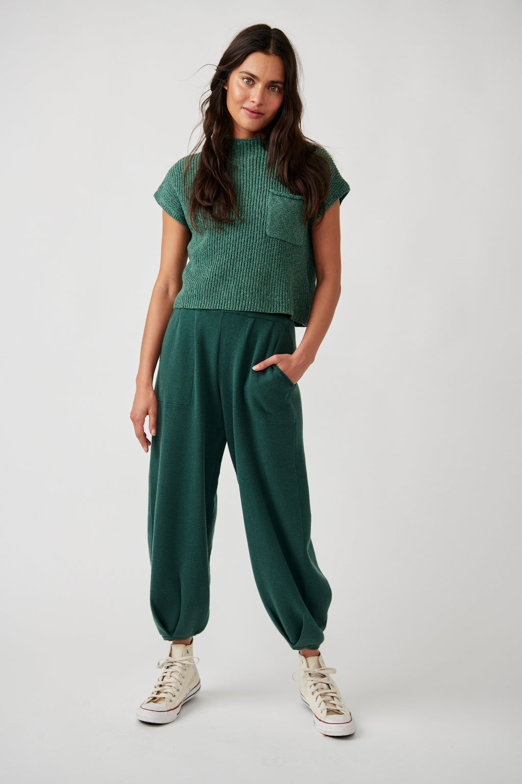Freya Sweater Set- Emerald Spell