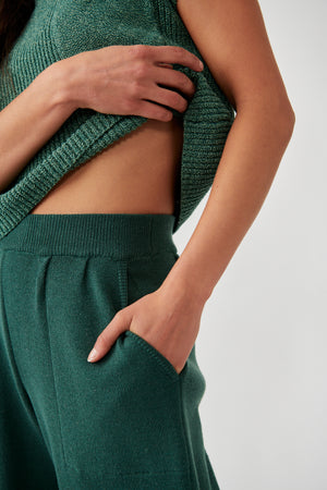 Freya Sweater Set- Emerald Spell