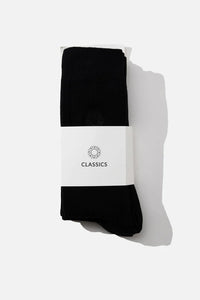 Classic 3-Pack Socks- Black