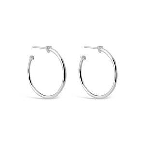 9AM Earrings- Sterling Silver