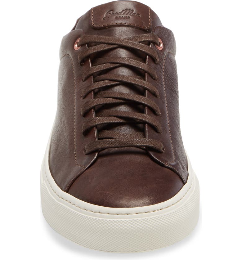 Edge Lo-Top Premium Sneaker- Dark Brown
