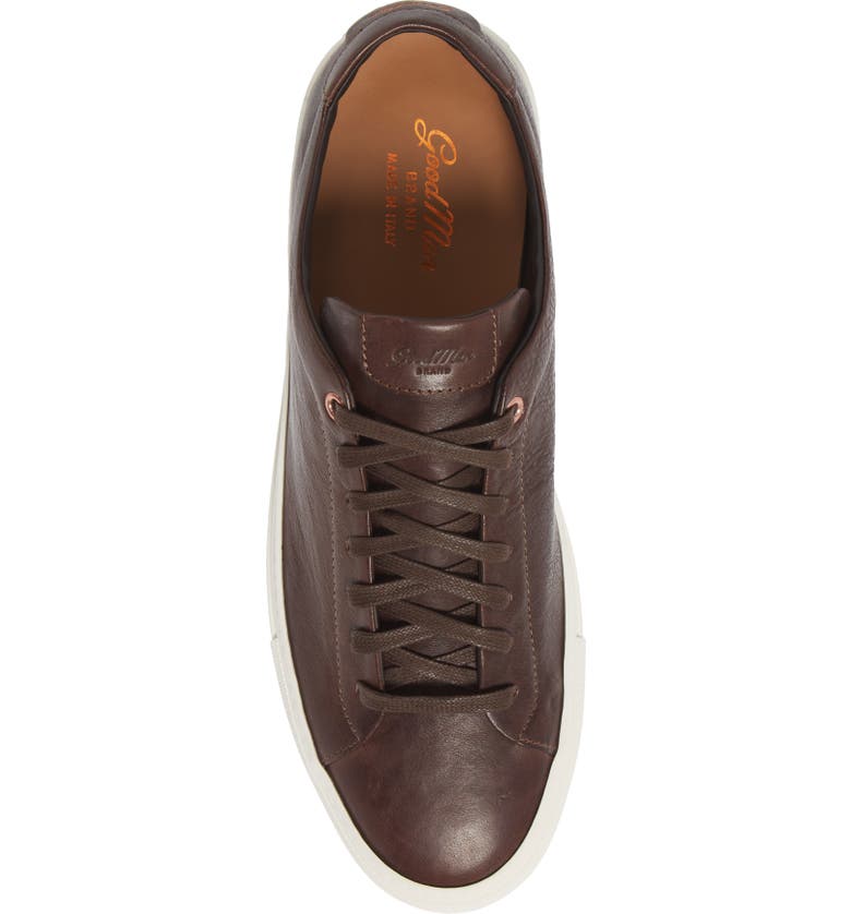 Edge Lo-Top Premium Sneaker- Dark Brown