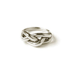 Plait Ring- Sterling Silver