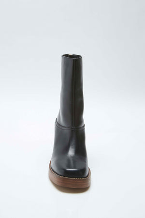 Portwood Heel Boot- Black