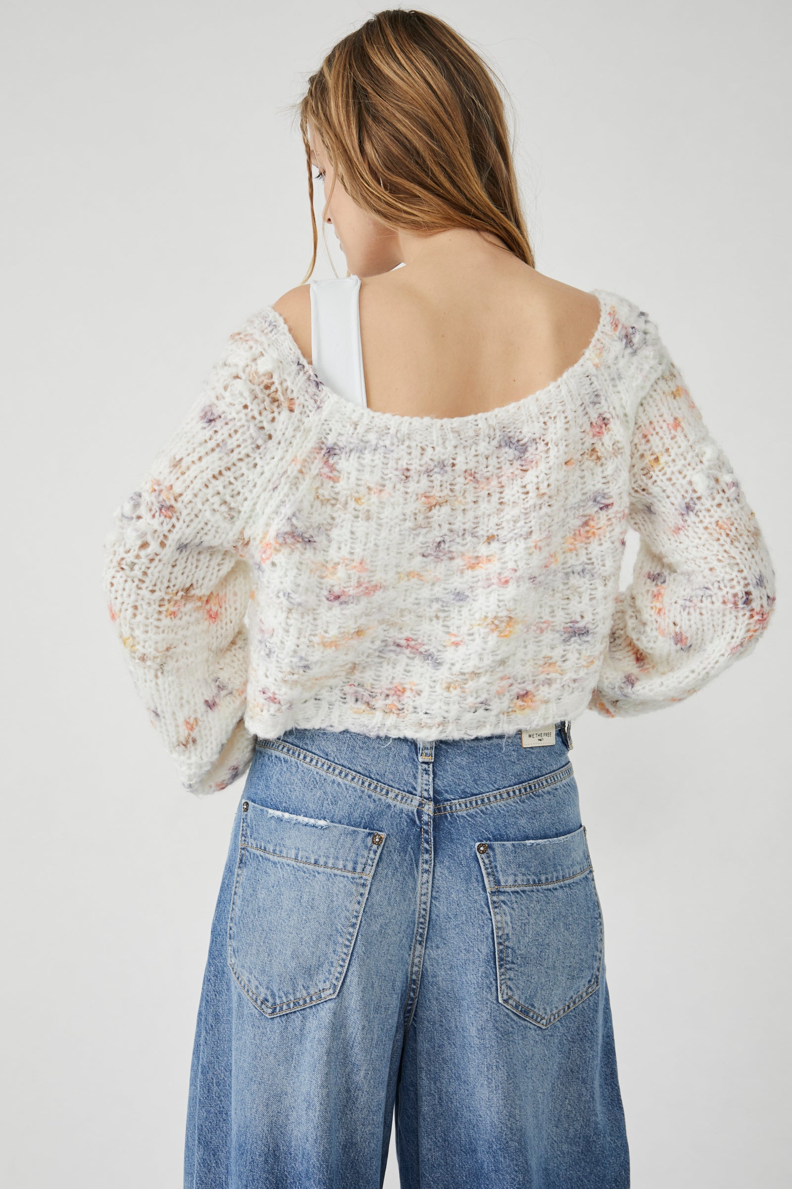 Sunset Cloud Pullover- Ivory Combo