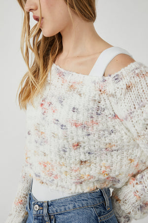 Sunset Cloud Pullover- Ivory Combo
