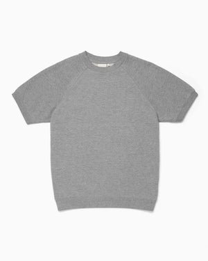 Recycled Fleece Raglan Sweatshirt- Mineral Grey
